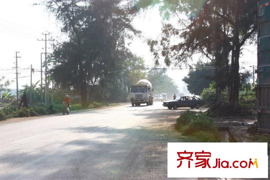 昌泰清華園配套圖石埠路往西出城方向