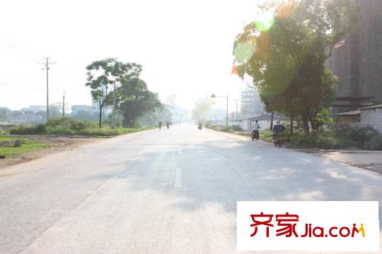 昌泰清華園配套圖石埠路往西出城方向