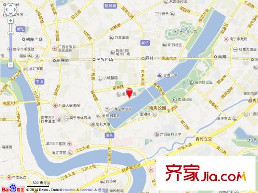 南湖明珠交通圖