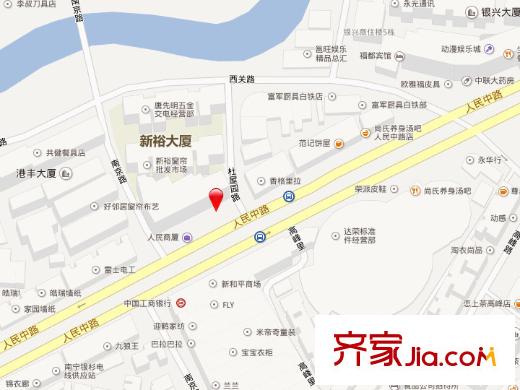 港新大廈交通圖