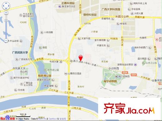 廣西農業(yè)機械研究院交通圖