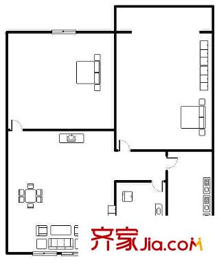 廣西話劇團大院戶型圖2s