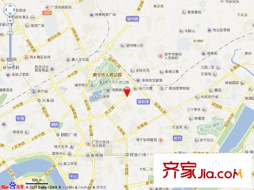 廣西話劇團(tuán)大院交通圖廣西話劇大院2