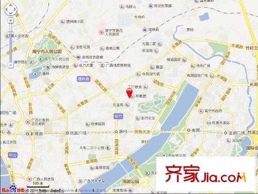 翠園巷一號單位房交通圖