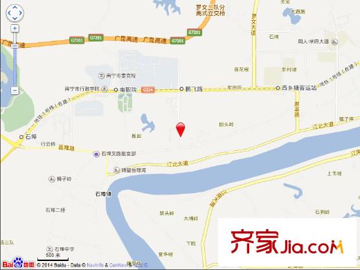 昌泰清華園交通圖