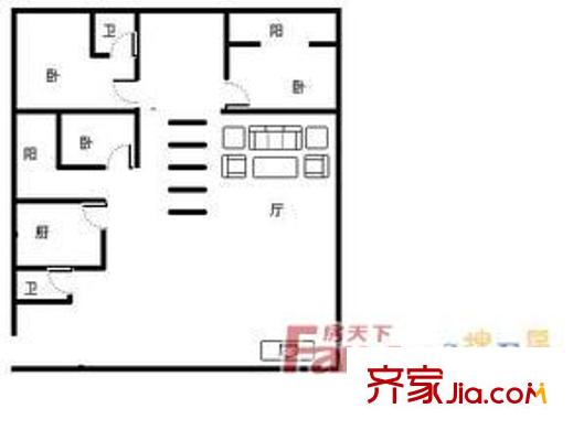 麗雅居 戶型圖