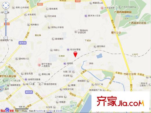 軍糧供應(yīng)局宿舍交通圖