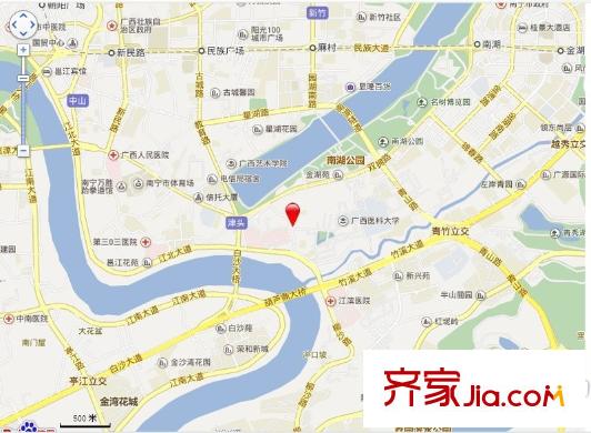 安泰園小區(qū)交通圖安泰園