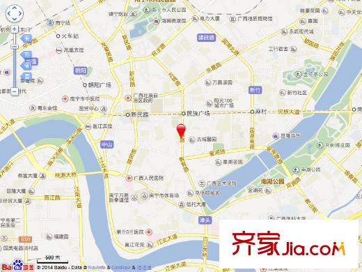 古城路中國(guó)銀行大院交通圖