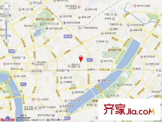 廣西二建宿舍交通圖 