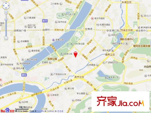 富桂華庭交通圖