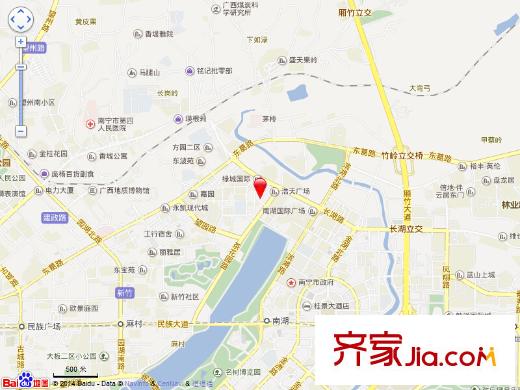 天然居交通圖
