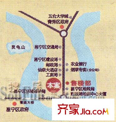 御景苑交通圖