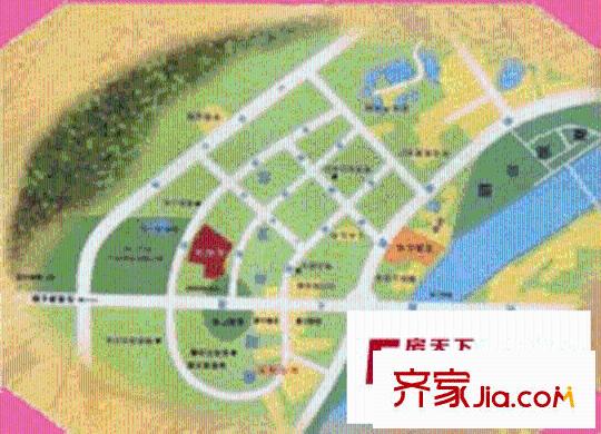 名都苑交通圖 