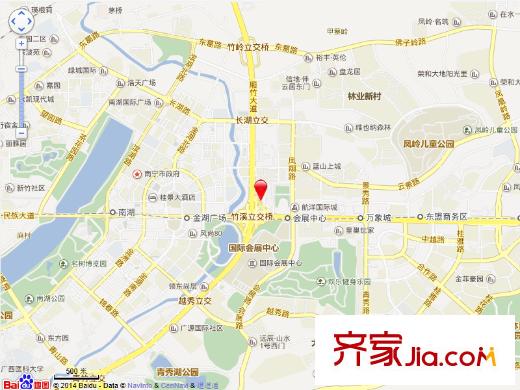展廈景灣交通圖 