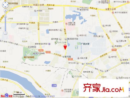 魯班路地稅局宿舍交通圖