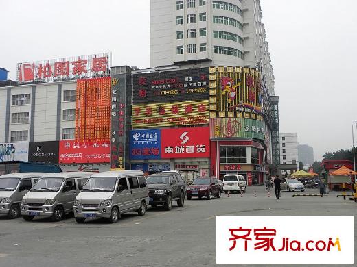 現(xiàn)代國度配套圖周邊五一星光路口商業(yè)廣場