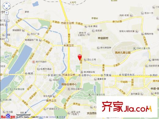 金水花園交通圖
