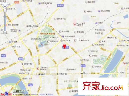 廣西區(qū)糧食局宿舍交通圖