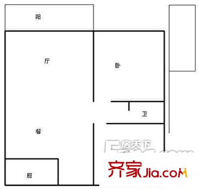 區(qū)送變電第二生活區(qū)戶型圖送變電建設公司二生活區(qū) 2s 2室2廳1衛(wèi)1廚
