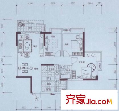 勞動(dòng)保障廳宿舍戶型圖戶型 