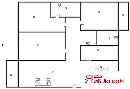 軍安新村3s2t2w