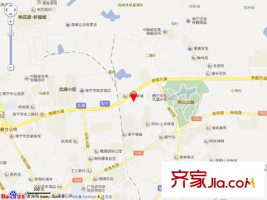 軍安新村交通圖