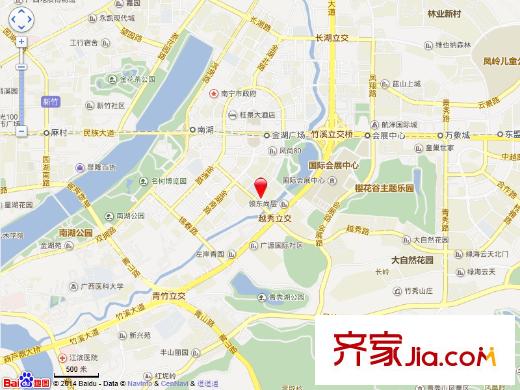 建銀花園交通圖建銀一區(qū)