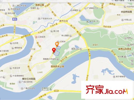 昊壯一品尊府住宅交通圖