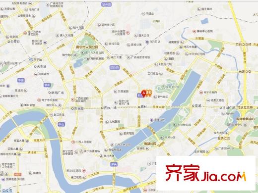 新竹路氣象小區(qū)交通圖 