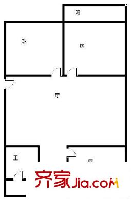 萬昌溪園 2室 戶型圖