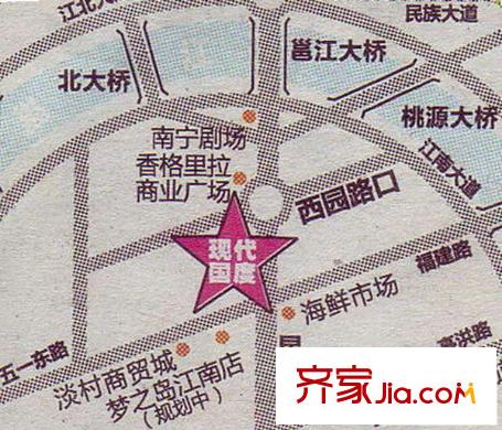 現(xiàn)代國度交通圖