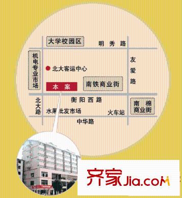 迷你新景交通圖