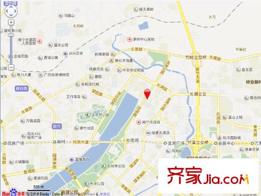南湖公路局宿舍交通圖