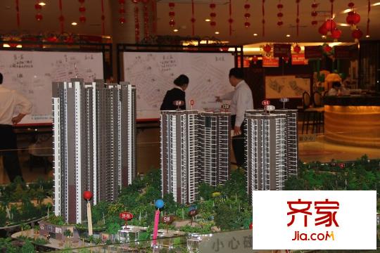 龍光水悅龍灣實景圖沙盤實景