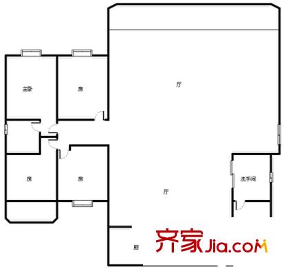 金碧苑戶型圖1270807063151 4室2廳2衛(wèi)1廚