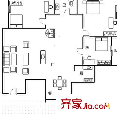 金地世家商住小區(qū)戶型圖金地世家 3室 戶型圖 3室2廳3衛(wèi)2廚
