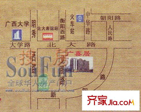 廣鑫居交通圖