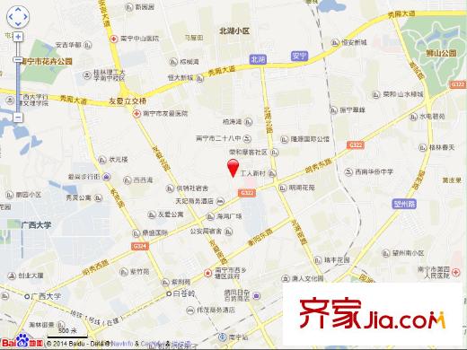 南毛生活區(qū)交通圖