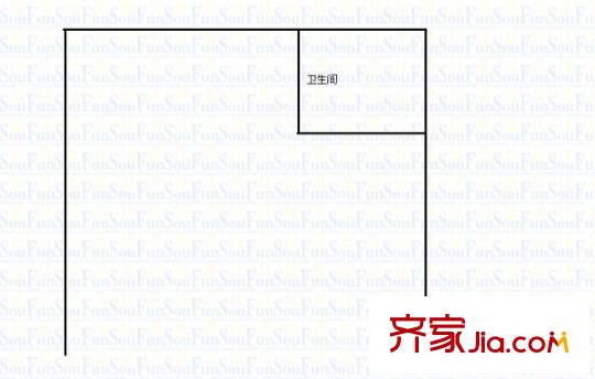 柬埔寨園 1室 戶型圖