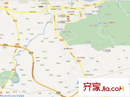 福田家園交通圖