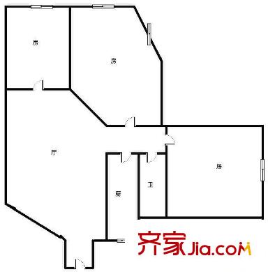 碧園數(shù)碼城 3室 戶型圖