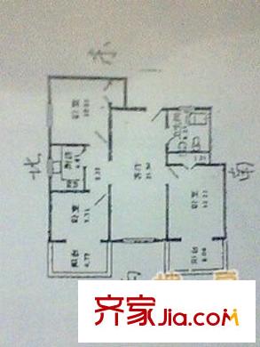 外貿(mào)大院戶型圖外貿(mào)后院 4室 戶型圖 4室2廳2衛(wèi)1廚