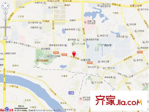 華建花園交通圖2