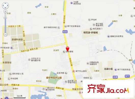 安吉麗城交通圖