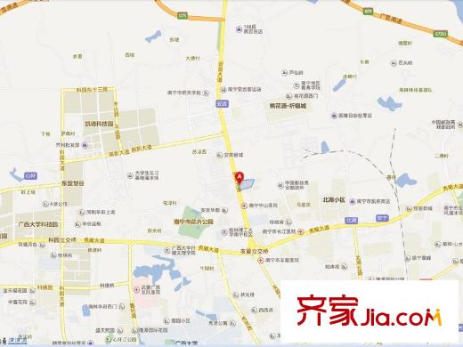 安吉雅苑交通圖  
