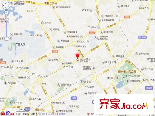 衡陽西路小區(qū)交通圖