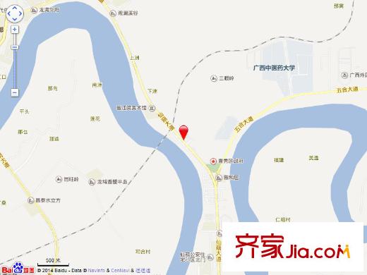 龍晟小區(qū)交通圖