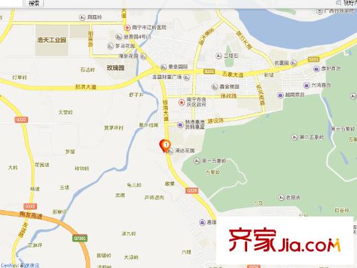 五象彩蝶居交通圖