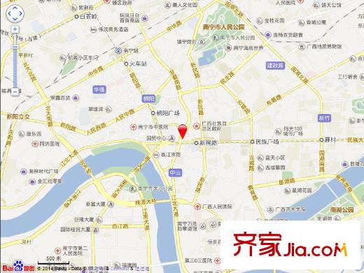 金融小區(qū)交通圖QQ截圖20140520171729